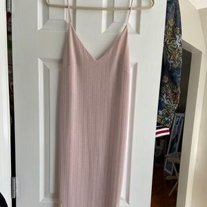 Pink Slip Dress